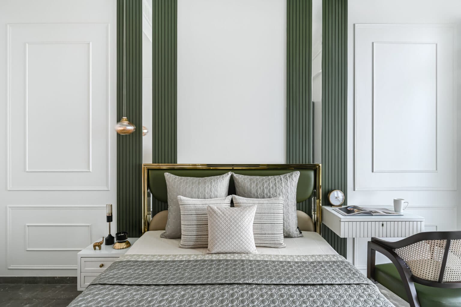 This Mumbai home designed by Pink Octopus by T & J is a blend of neo-classical vibe in a contemporary style — interior design by Pink Octopus by T & J in Mumbai