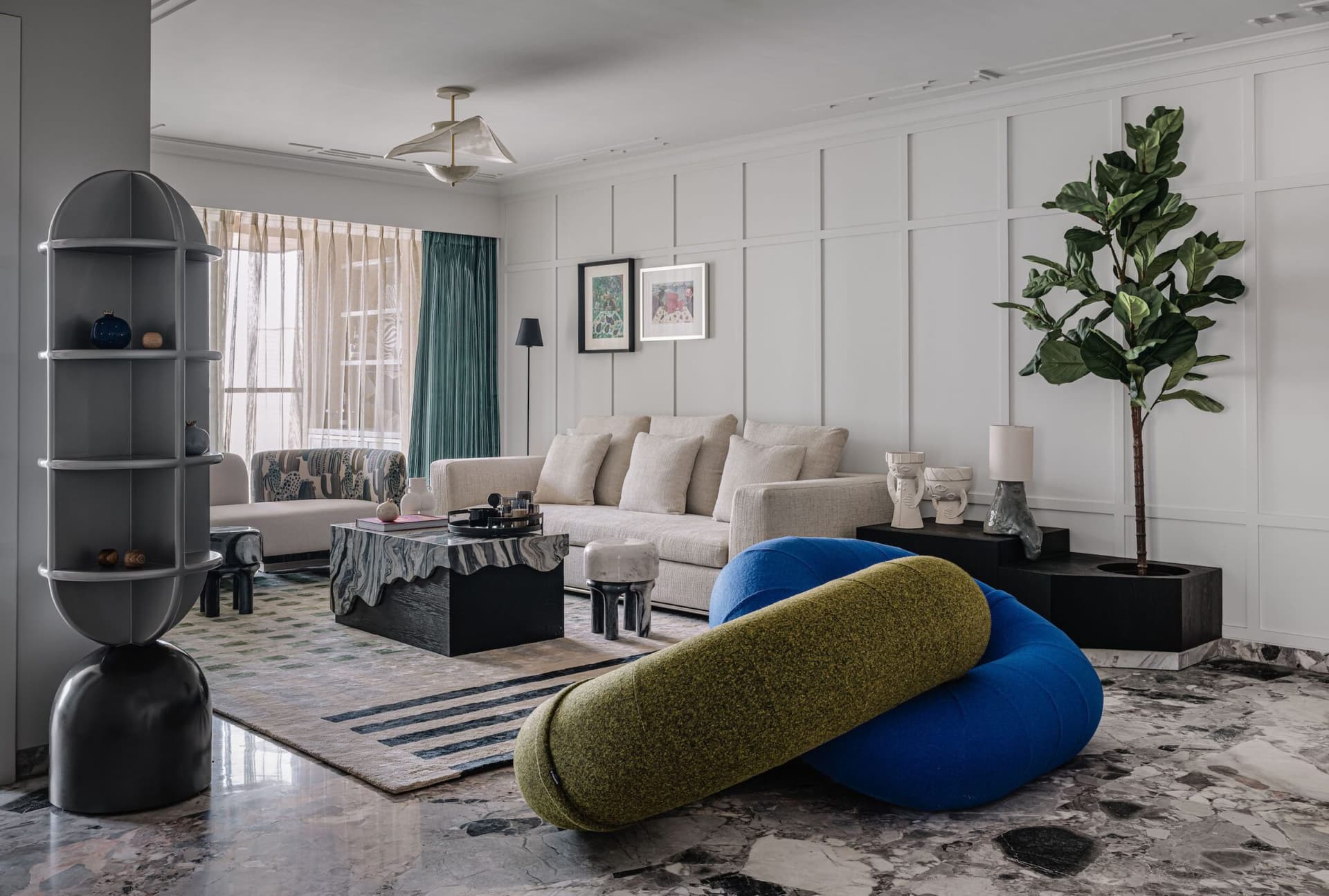 Frenchie Haus: A Playful Symphony of Style and Personality By Purple Backyard — interior design by featured studio in India