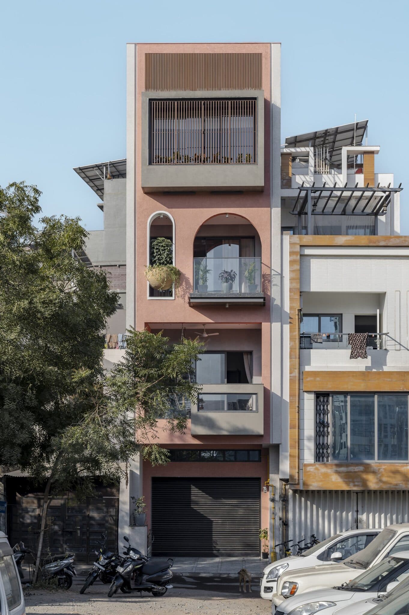 Narrow House: A Vertical Family Home That Turns Constraint into Light — DINTERPLAY ARCHITECTS, Pal village, Surat