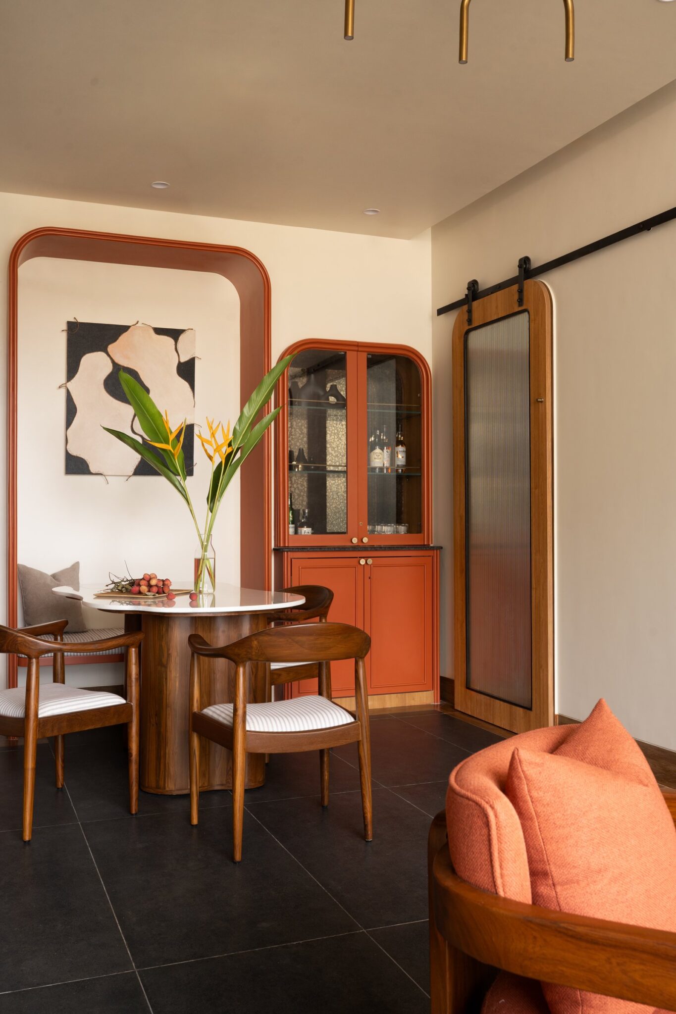 Terra Noir: A Chembur Apartment Where Earth Tones Compose a Quiet Confidence — VeDesign, Chembur, Mumbai