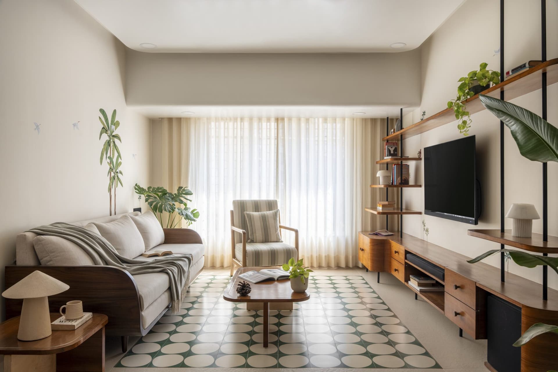 Muted Tones: A Thoughtfully Layered Mumbai Home by Jetsons — Jetsons, Ghatkopar, Mumbai, India