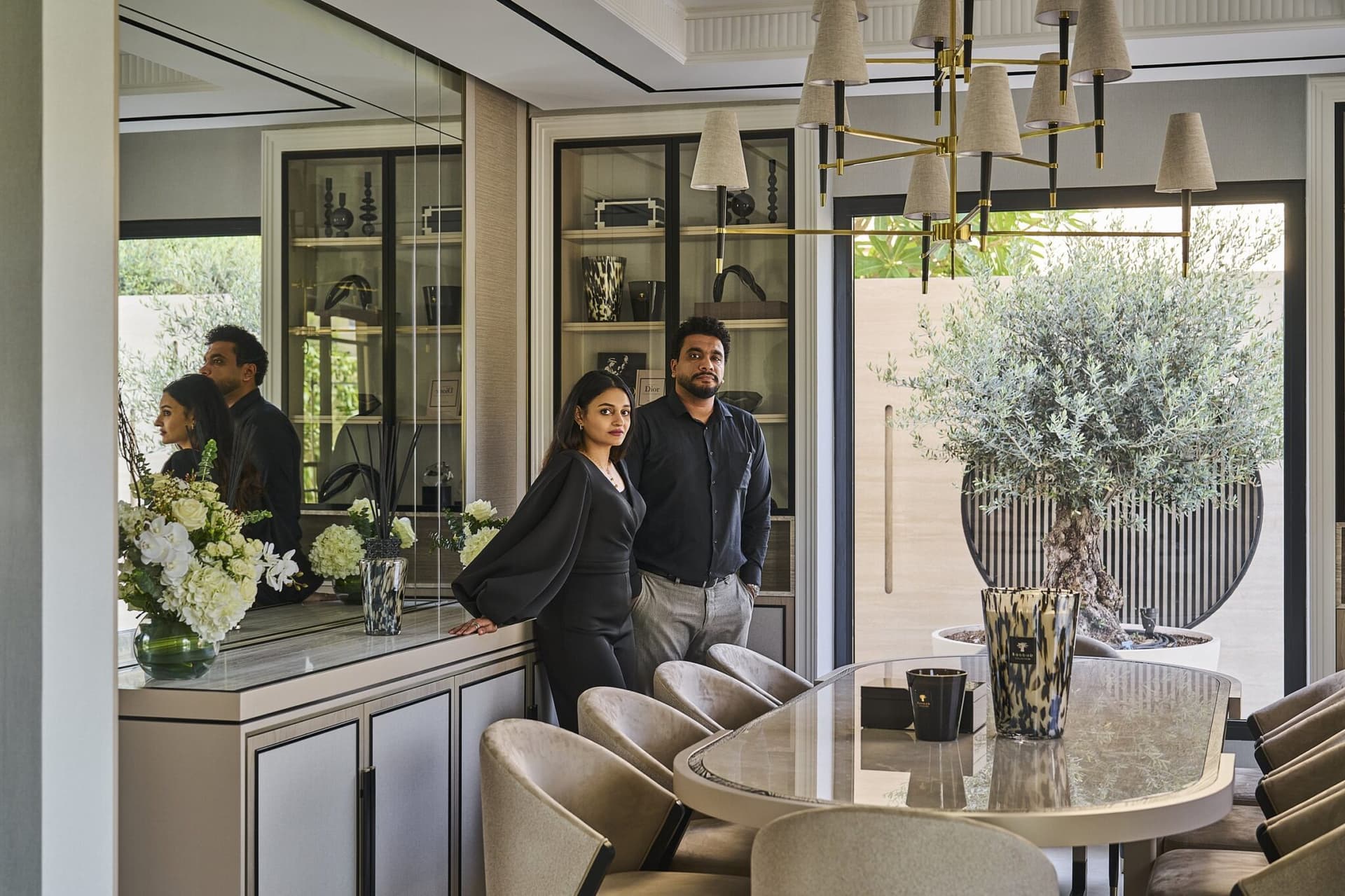 Ethereal Chic: A Dubai Villa Where Olive Trees Anchor a Language of Quiet Luxury — Peristylia, Al Barsha, Dubai, UAE