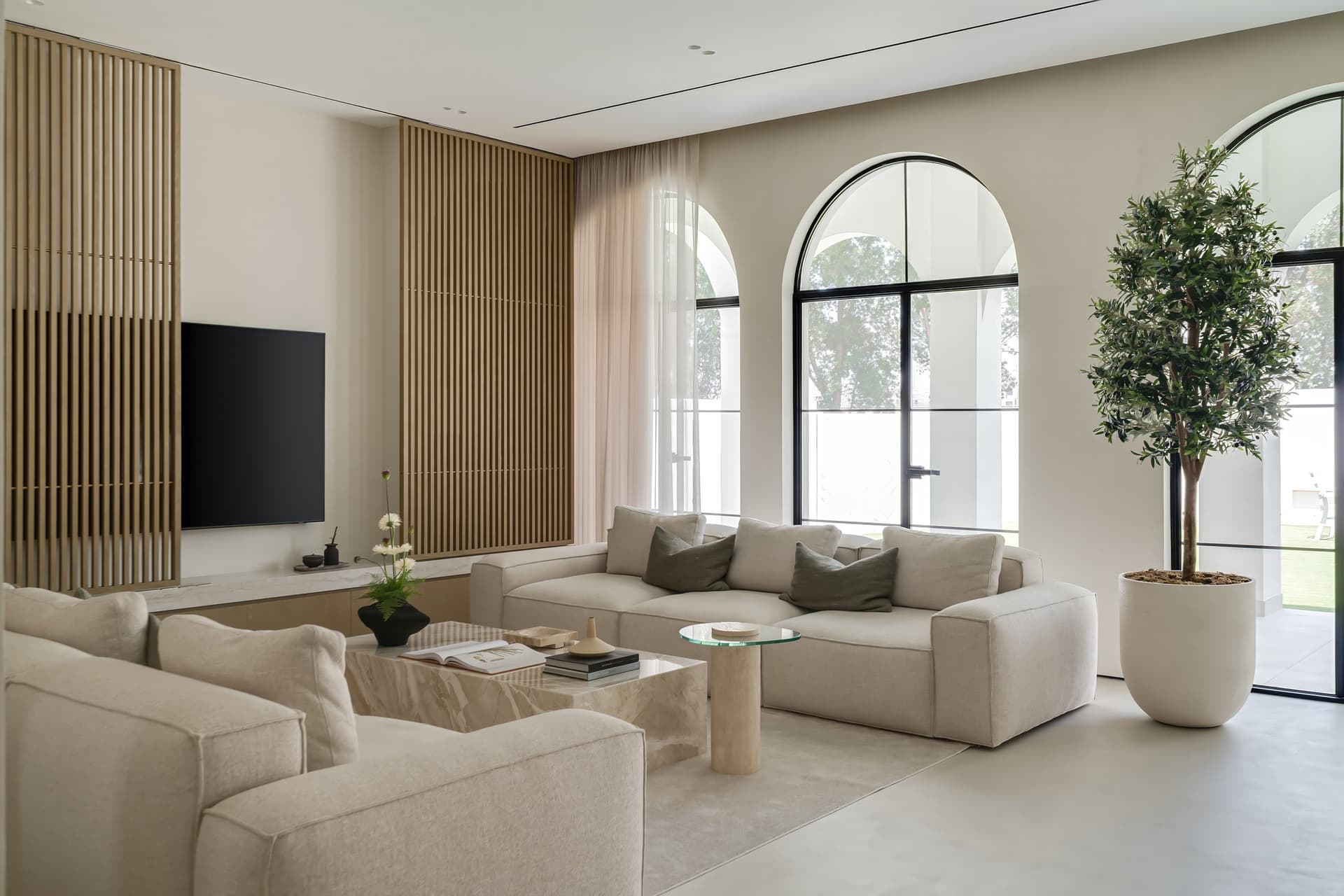Featured: P&P Villa: A Dubai Residence Rebuilt Around Light, Air, and Arches by AHI Interiors in Dubai
