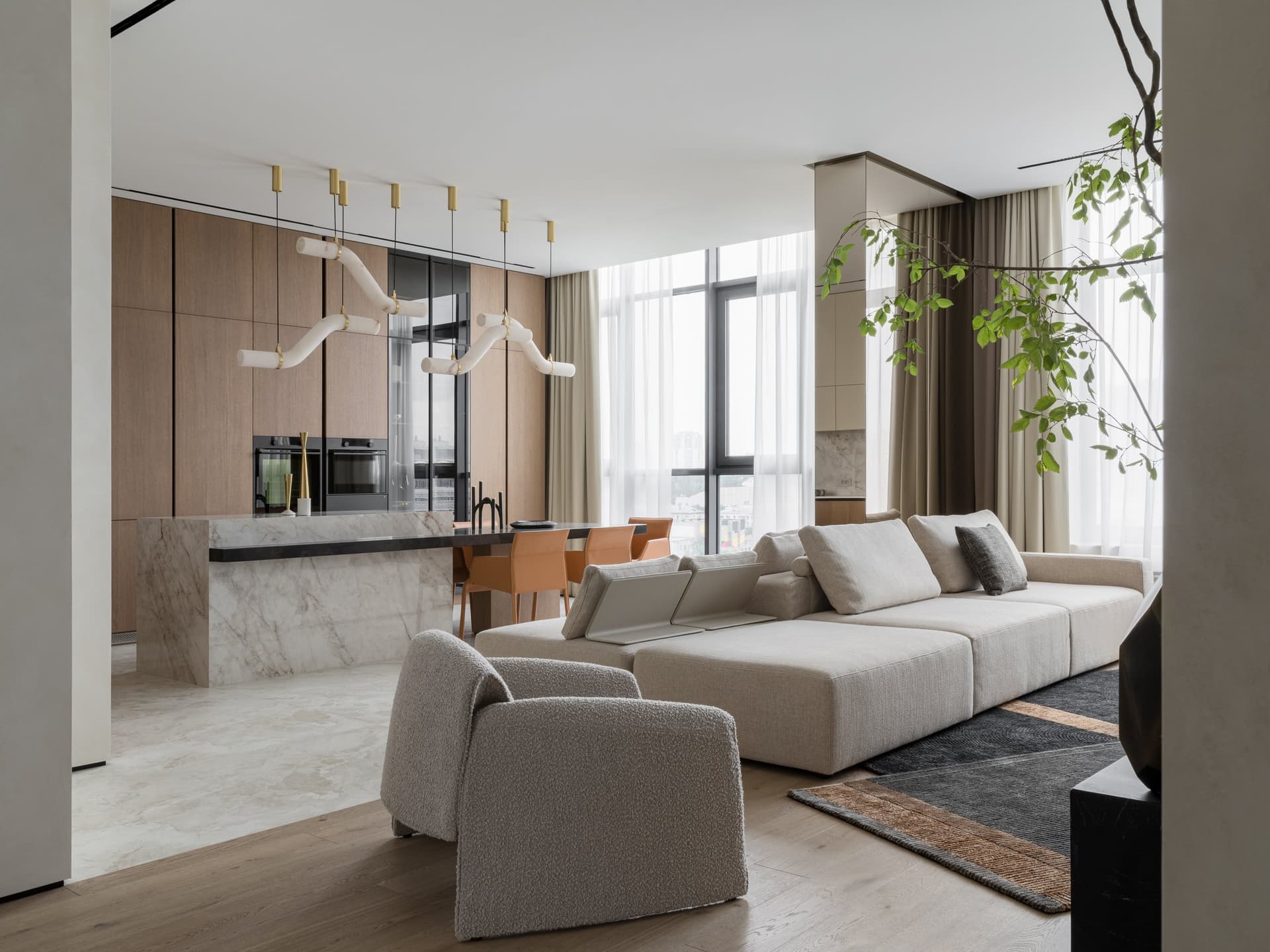 Featured: Riviera Apartment: A Study in Invisible Luxury and Considered Calm by RE design buro in