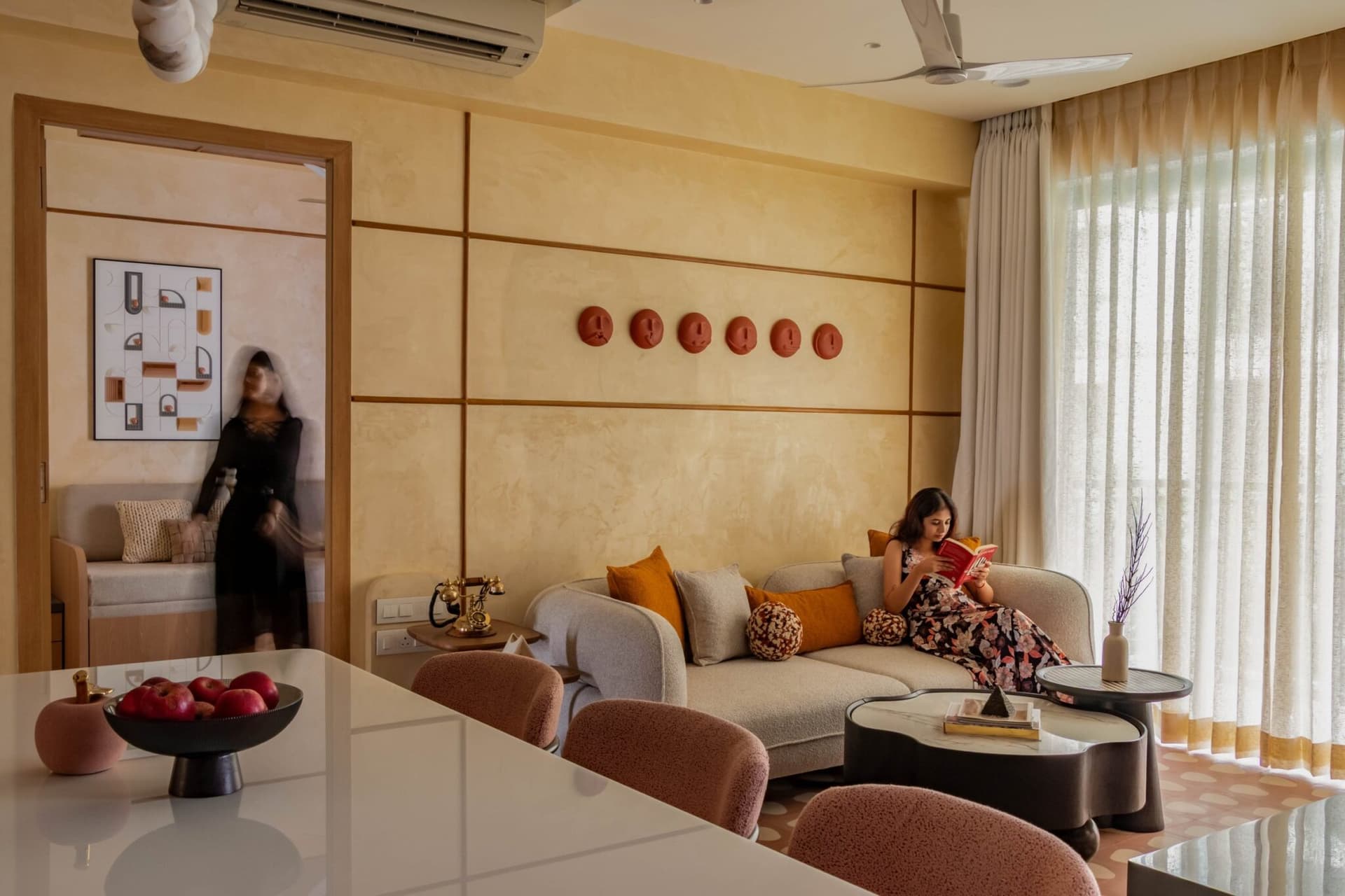 Lodha Sterling Residence: Where Japandi Meets the Warmth of Indian Living — Maksideo Design Consultants, Kolshet, Thane