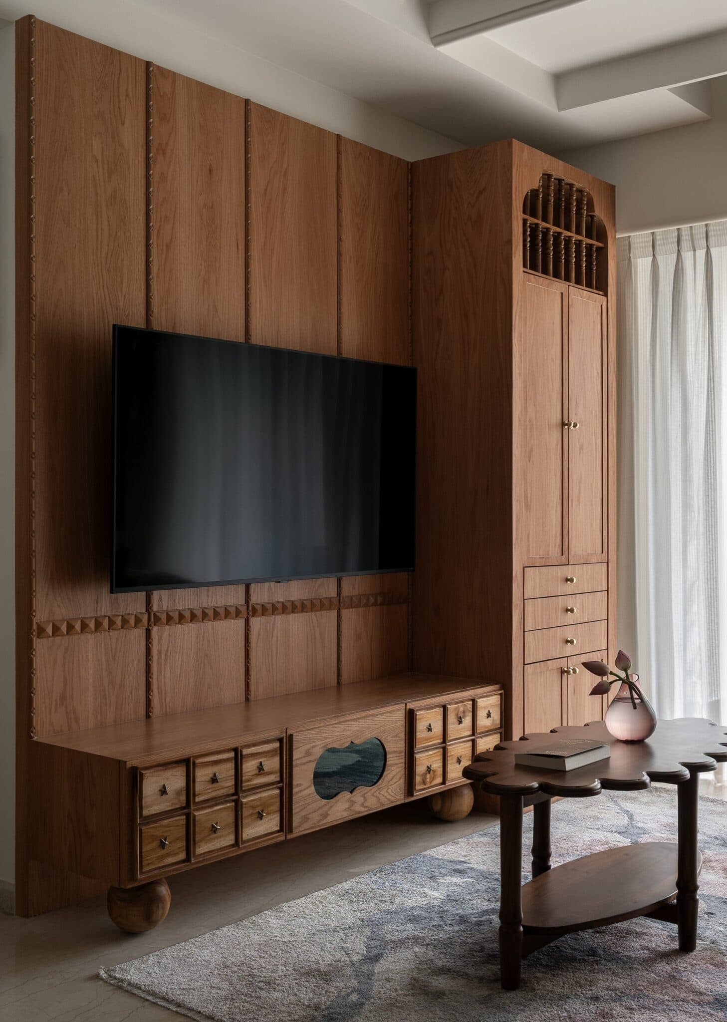 Maison Cherri: A Thane Apartment That Reimagines the Warmth of the 1980s Indian Home — Inside Story Design Studio, Thane