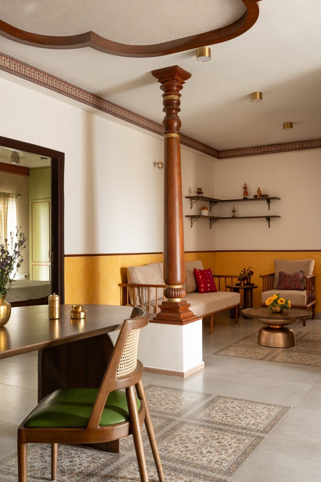 Abhinaya: A Bangalore Home That Reinterprets Tamil Heritage Through Contemporary Design, Tesor Designs, Bangalore, Karnataka