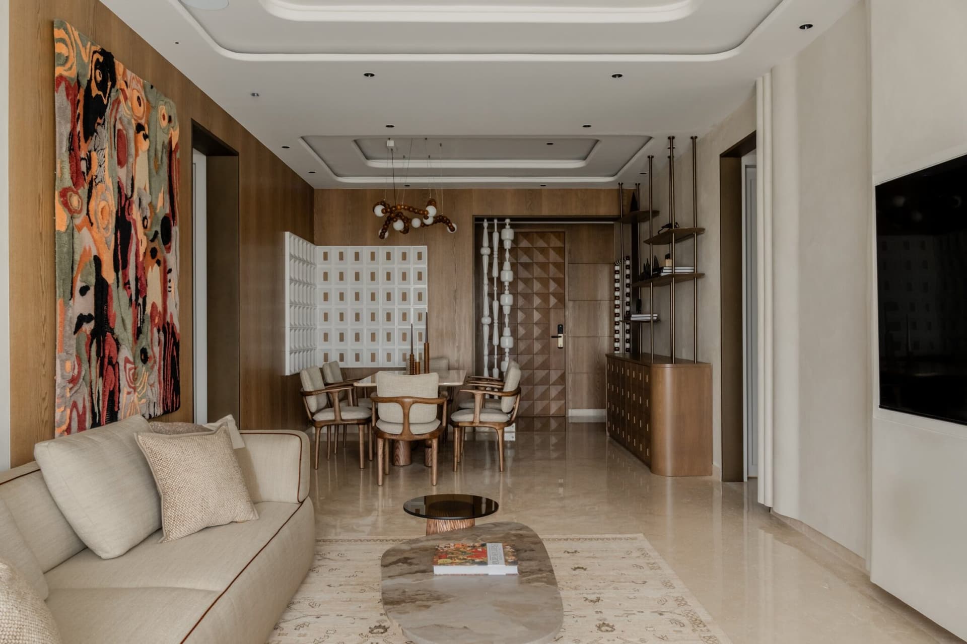 Bluegrass Residence: Where Wood Shapes the Architecture of a Pune Home, Spoorthi Shetty Designs, Pune