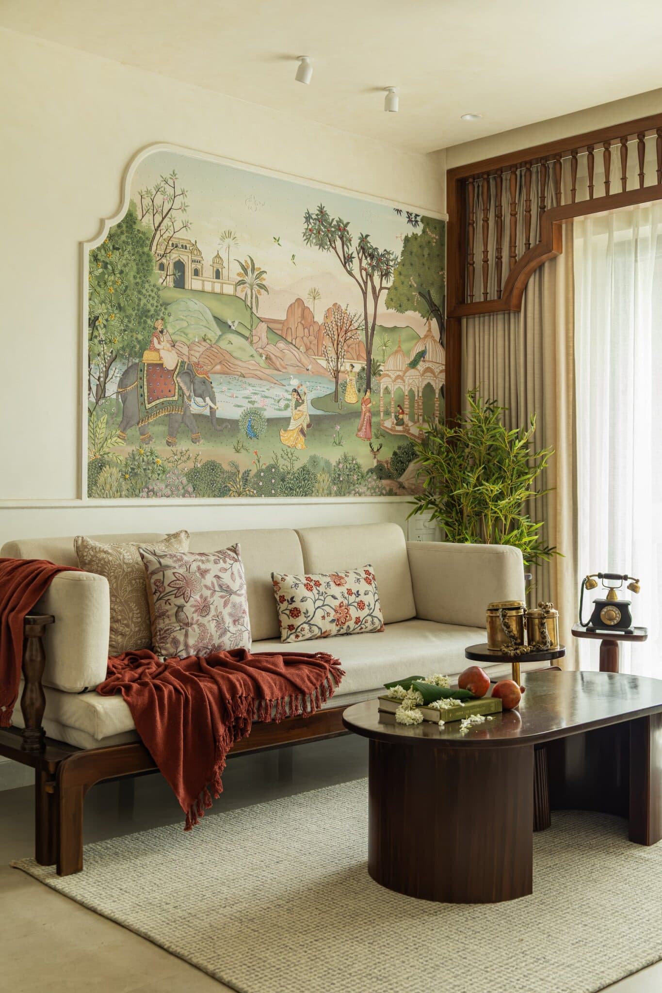Quietly Ornate: Elysian Design Studio Reinterprets Indian Craft in a Contemporary Pune Home, Elysian Design Studio, Koregaon Park, Pune