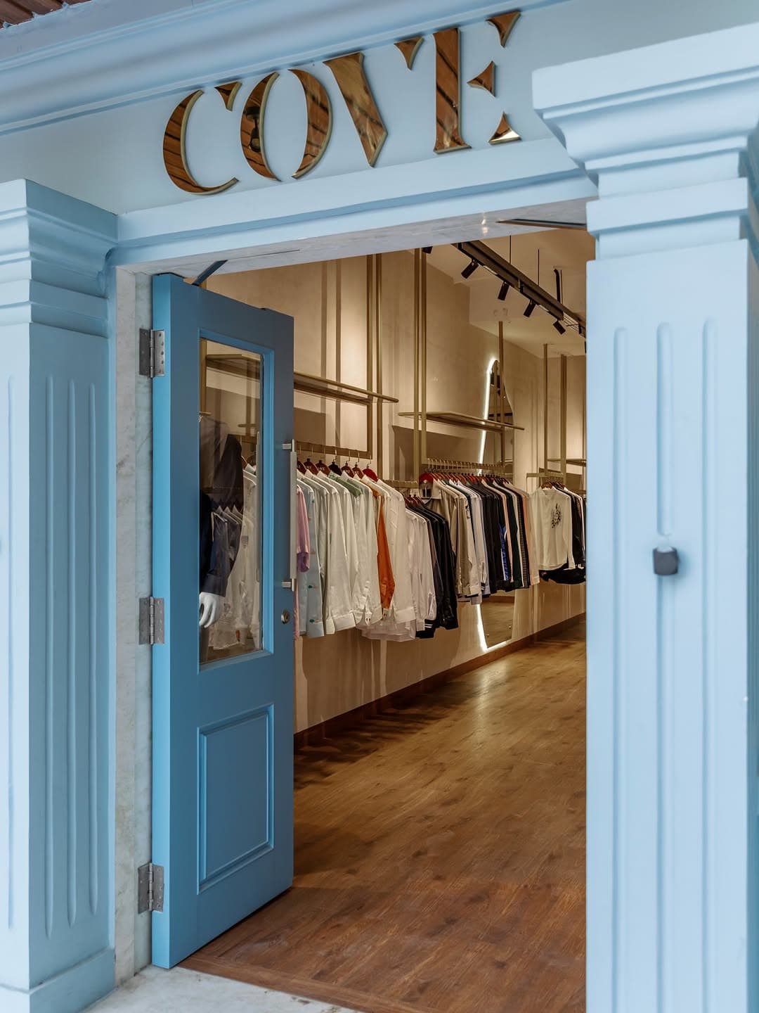 COVE Boutique, designed by @the_arc_form_design_studio , reimagines the contemporary retail experience through a sophist…